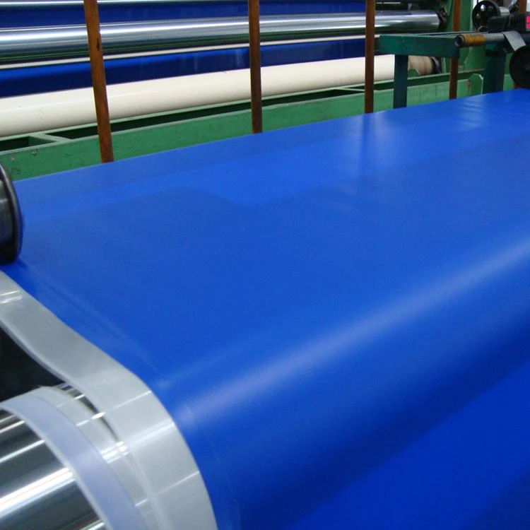 Flame Resistant 22oz PVC Vinyl Coated Polyester 750gsm Truck Awning Cover Transportation Fabrics