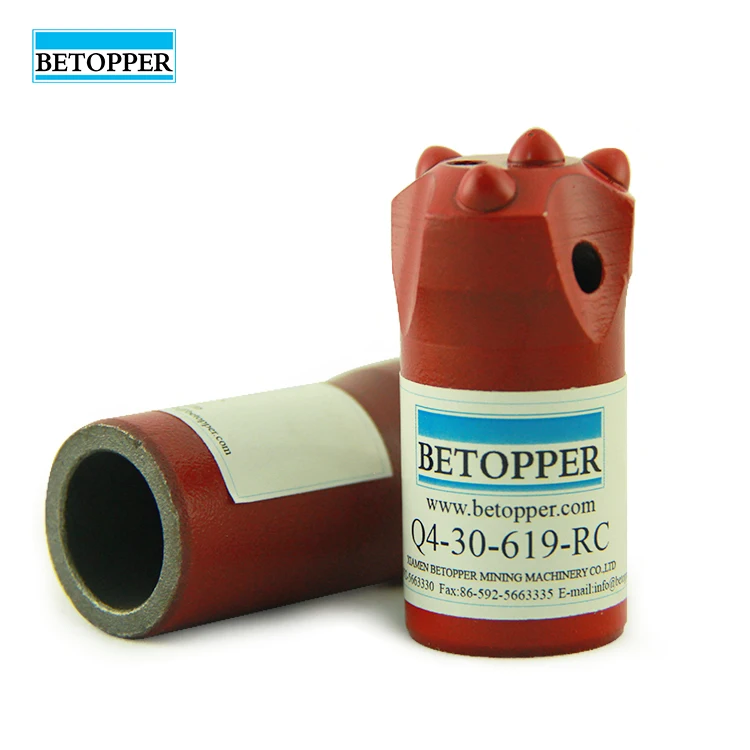 Hotsale 30mm 4 Buttons Tapered Button Bit 7 Degree Mining Tapered Rock Drilling Bit For Mining, Hard Rock