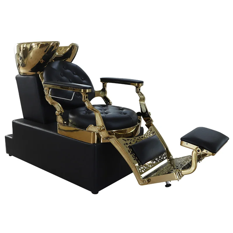 Luxury Shampoo Salon Furniture Bed Salon Furniture Spa High Quality  Shampoo Beds