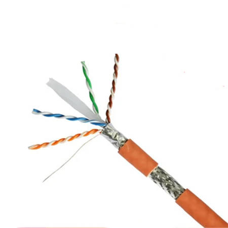  Сетевой кабель с кабельной катушкой orange kable cat 6 heavy duty stp sftp