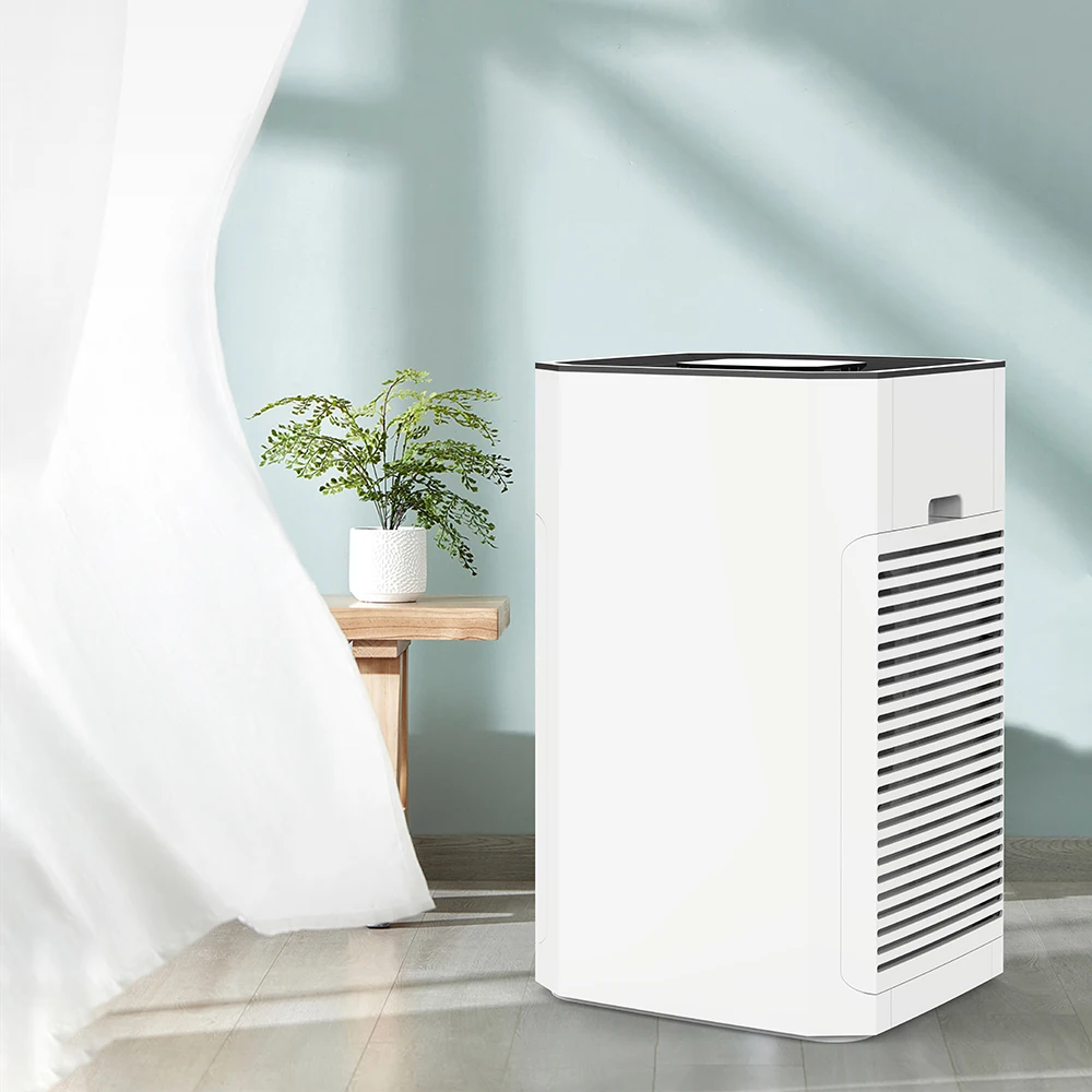 Aires RoHS Certified Commercial Air Purifier UV Anion HEPA Filter Ionizer Hotel Indoor Environment Transformation OEM Electrical