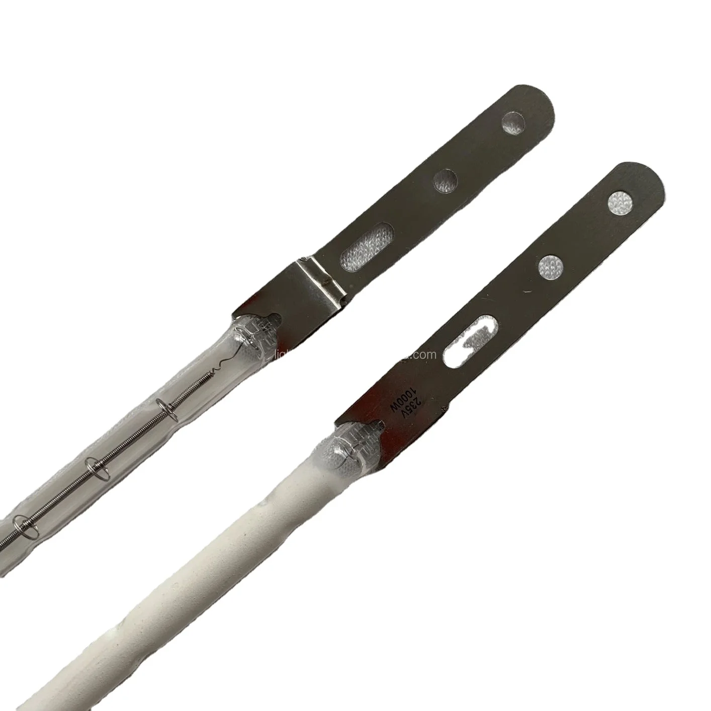 NIR Коротковолновая кварцевая галогенная лампа ИК-излучатель 400 в 2500 Вт с отражателем