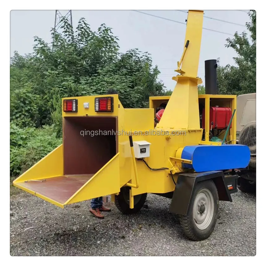 What else can a machine that crushes branches do?