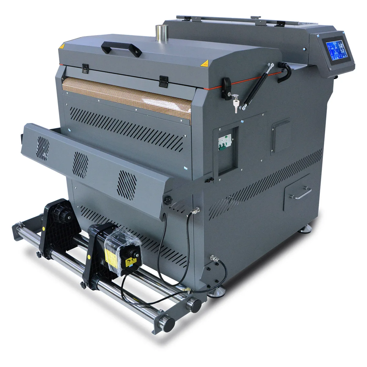 Baiyin DTF Vertical Dryer 24 Inch Automatic Shaker DTF Powder Shaker Machine for DTF Printer 60cm