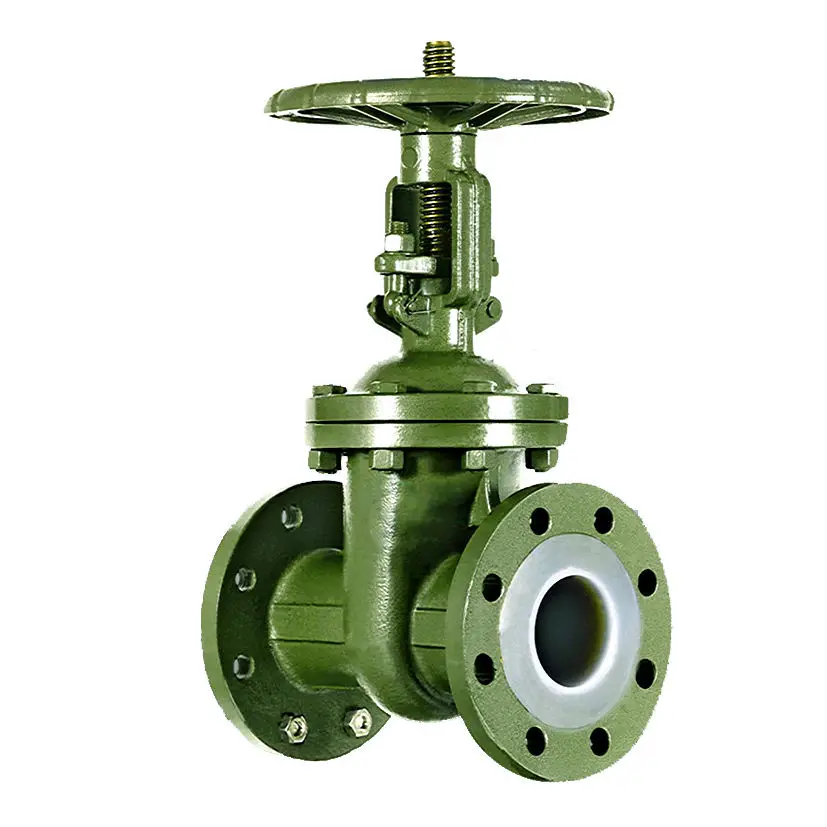 High Temperature Resistance Harsh Environment Use Z41F46-16C-DN40 Fluorine Lined Corrosion-resistant Gate Valve