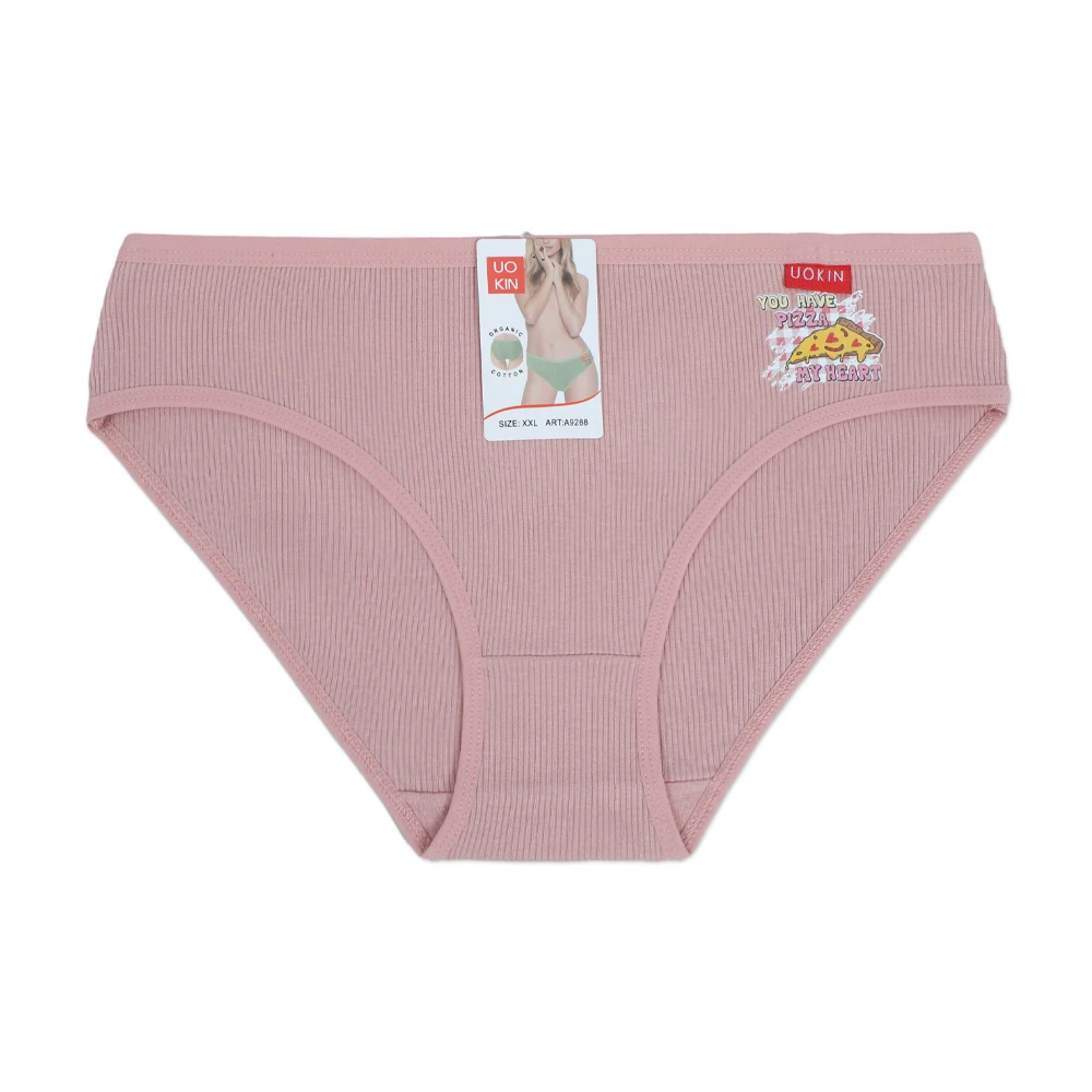 UOKIN Women cotton panties high quality soft thread cotton nickers ladies panties in dozens for adult girls A9288