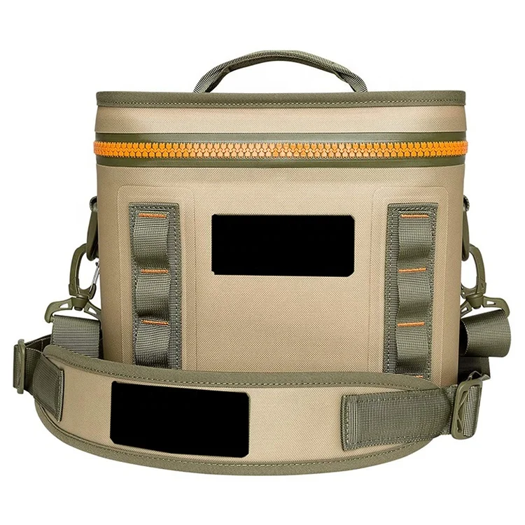 Leak Proof Zipper 30 can L cooler bags Closed-Cell Foam insulated bag cooler