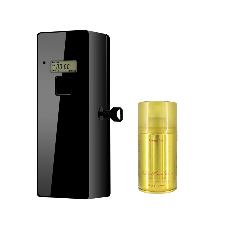 Bathroom wall mounted battery operated perfume fragrance spray Air Freshener with Remote control