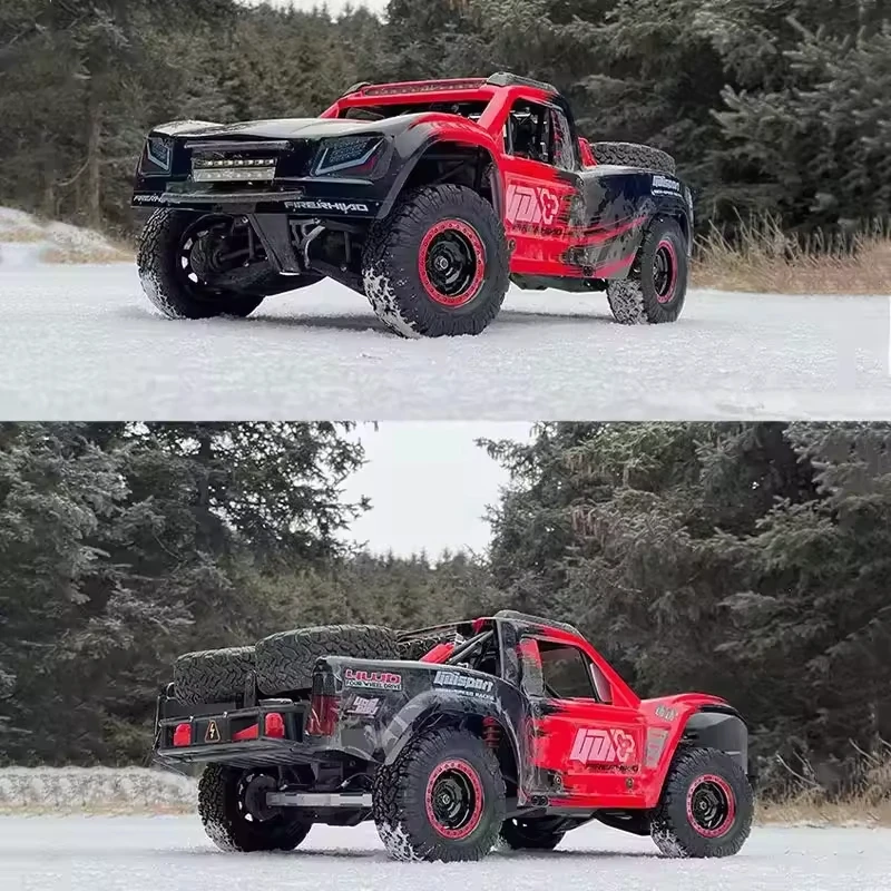 Hot Sale UD1002SE 1/10 2.4G All Terrain Desert 4WD Hobby Truggy Vehicle Brushless Short Truck 65KM/H Drift Rtr Rc Trophy Car