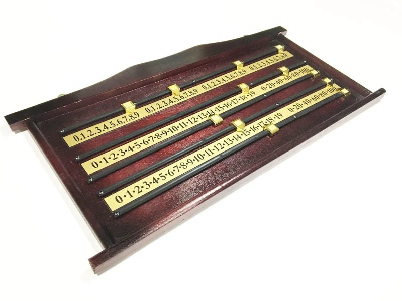 Бильярдный стол, красный деревянный пластиковый слайдер, доска для счета баллов бильярдного стола