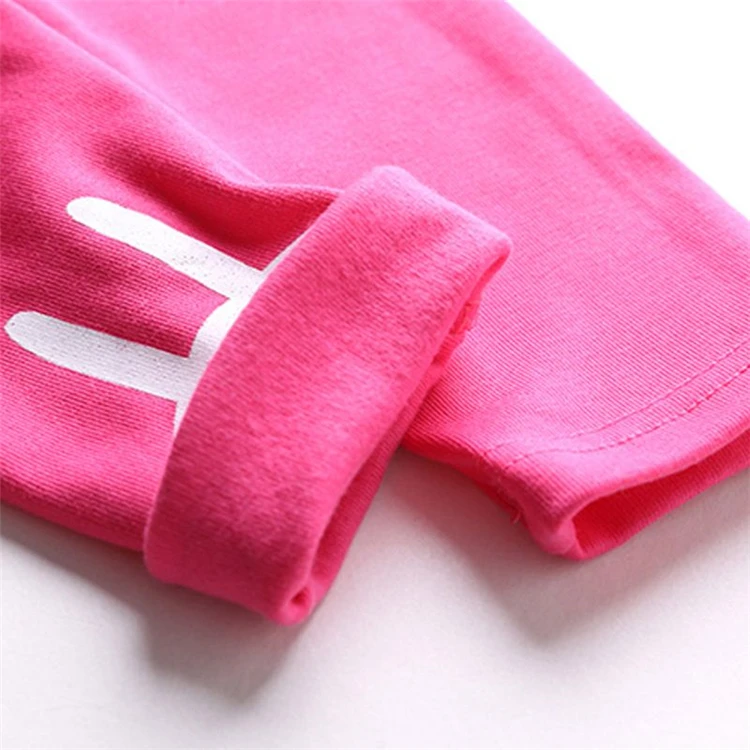 New Hot Products Fashion Kids Korea Style Teens Wearing Sweet Love Design Cotton Leggings Wholesale