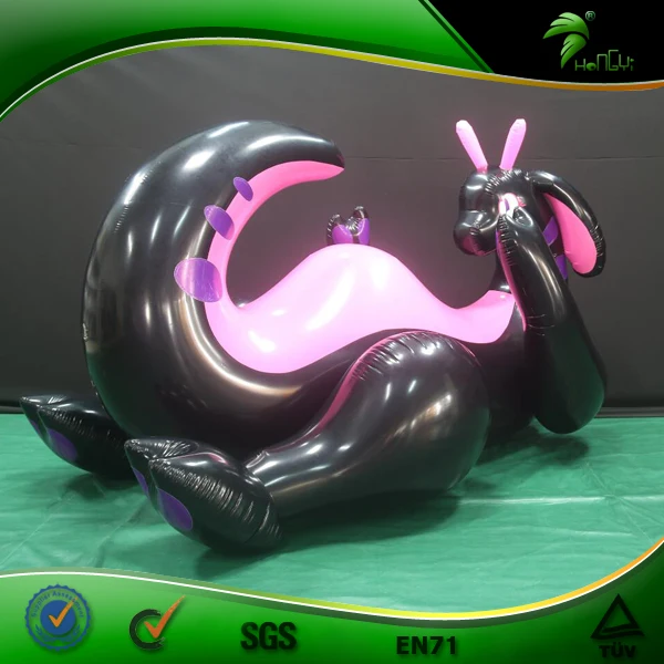  Черный блестящий надувной Goodra надувные игрушки дракона SPH