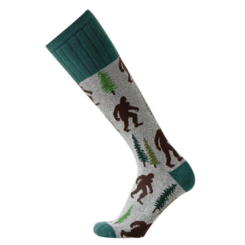 
Custom Bambo Socks OEM Logo Hiking Womens socks Chinese Local Manufacturer Custom Design High Quality Cotton Bamboo Crew Socks 