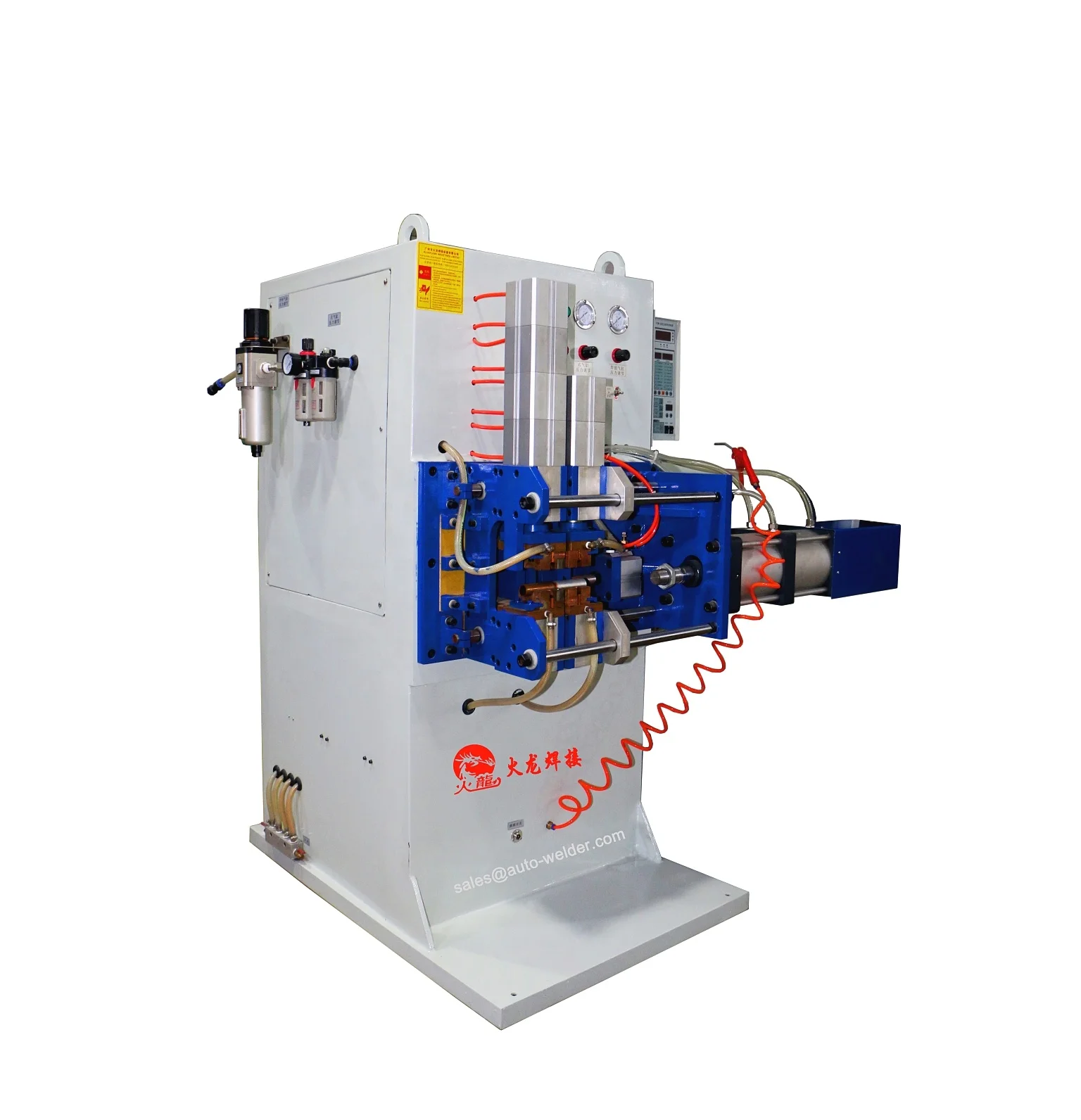 Copper Pipe and Aluminium Pipe Butt Welding Machine/Cold air pipe welding/Air conditioning pipe welding