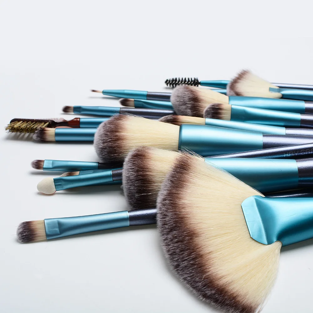 
2020 New Arrival 22pcs Royalblue Cosmetic Brush Tools Beauty High Quality Makeup Brush Set 