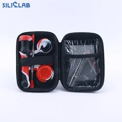 Аксессуары для курения с логотипом на заказ, набор для курения из курительной трубки в стиле smokeshop, набор для курительной трубки, восковые банки, концентрат, табачная трубка