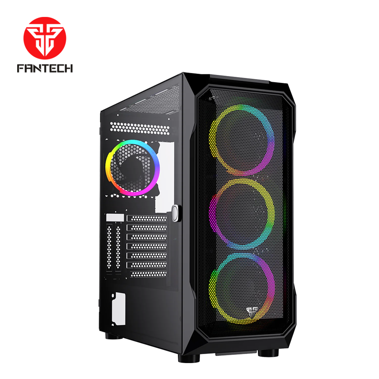 Fantech CG81 HEXA XL FullTower Case 4 Cooler Fan Control ATX Computer Gaming Case