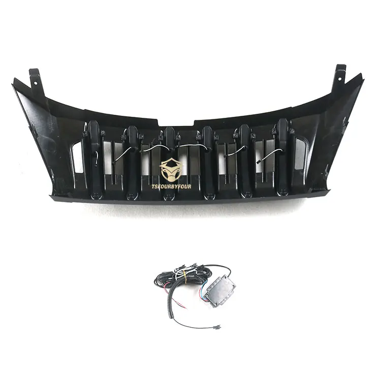 4x4 Accessories ABS front grill with led light for fortuner 2016 car front grill