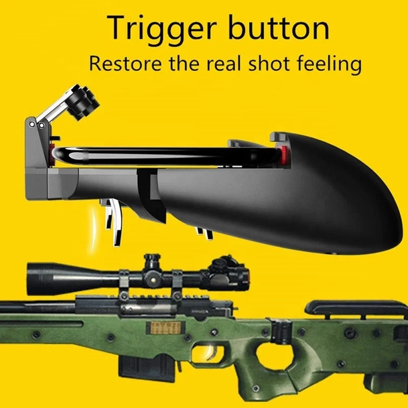 Pubg Game Gamepad AK66 For Mobile Phone Shooter Trigger Fire Button Game Controller Joystick Metal Trigger