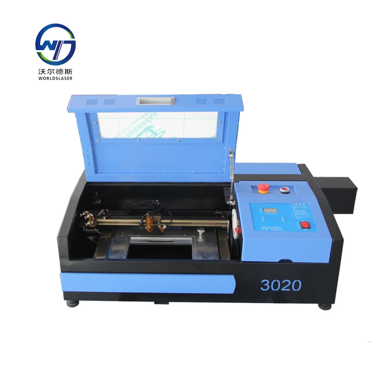 Small laser engraving machine 3020 3040 3050 CO2 Laser Engraver Wood Cutter 50W 60W CO2 Laser Engraving Cutting Machine