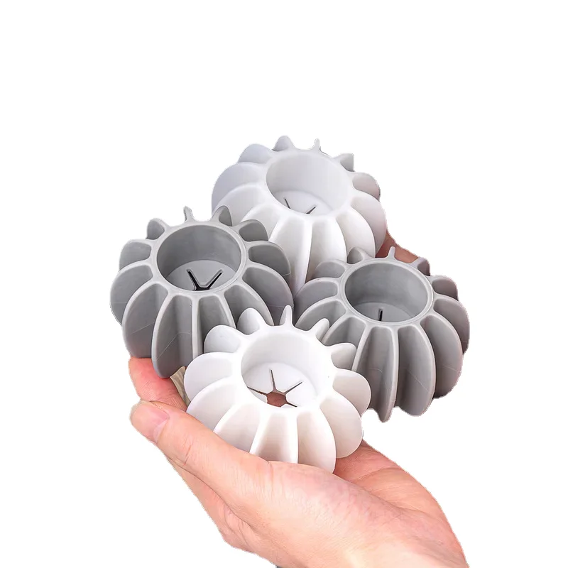 Reusable Cleaning Balls Silicone Laundry Ball Pet Fur Lint Hair Removal Catcher Washing Machine Hair Filter Dirty Collection