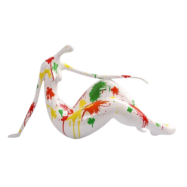 
Top Decorative Lady Model Art Resin Sculpture For Sale 