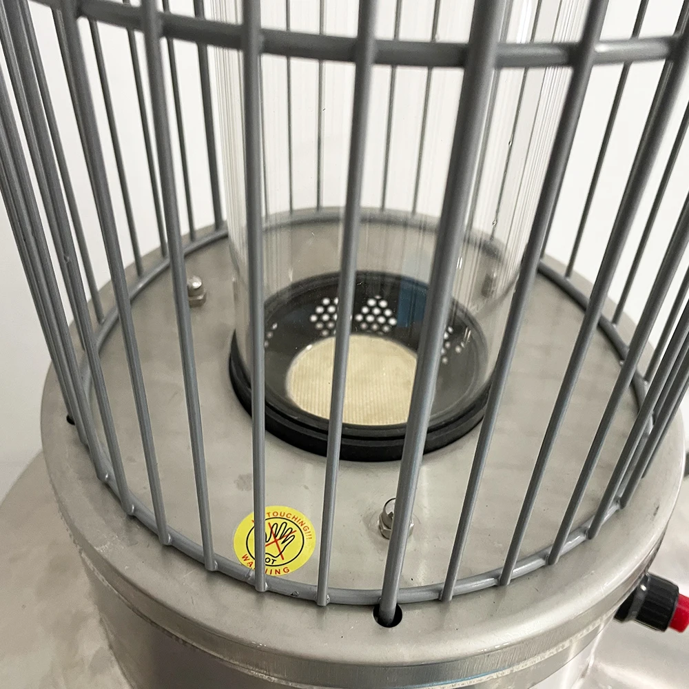 outdoor rapid warming gas heater safety  glass tube patio heater