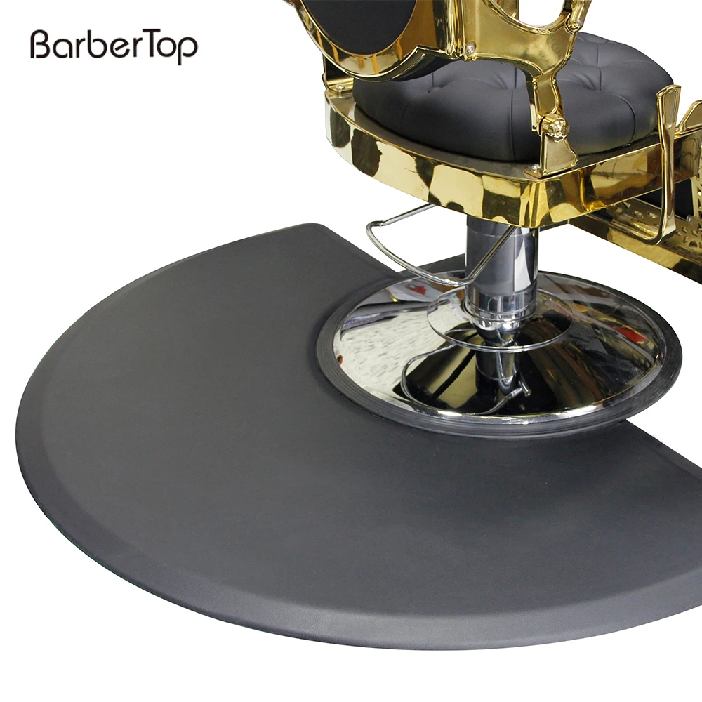 Salon mat anti fatigue silicone rubber flooring bathroom anti slip barber play floor chair mat