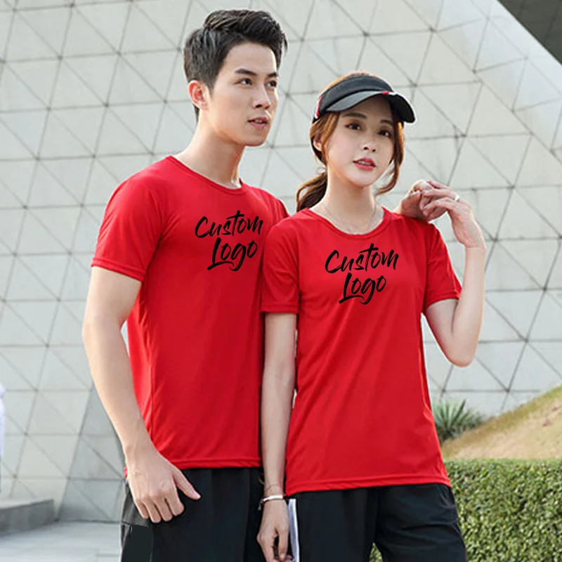Lovers T-shirt with Short Sleeves and O-Neck Printed Love you for Valentine Day Cozy Tops High Quality Cotton Couple Clothes