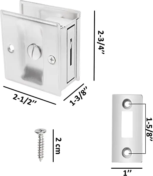 Карманный дверной замок со скрытым крюком заводской скрытый выдвижной ручкой невидимая выдвижная ручка квадратный предохранительный для раздвижной
