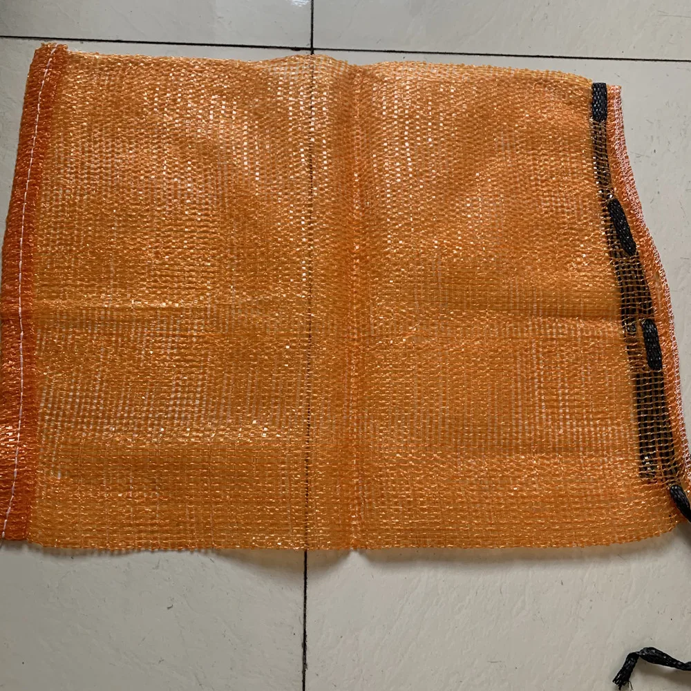 20kg 25kg 50kg Customized PP PE drawstring vegetable and fruit mesh bag