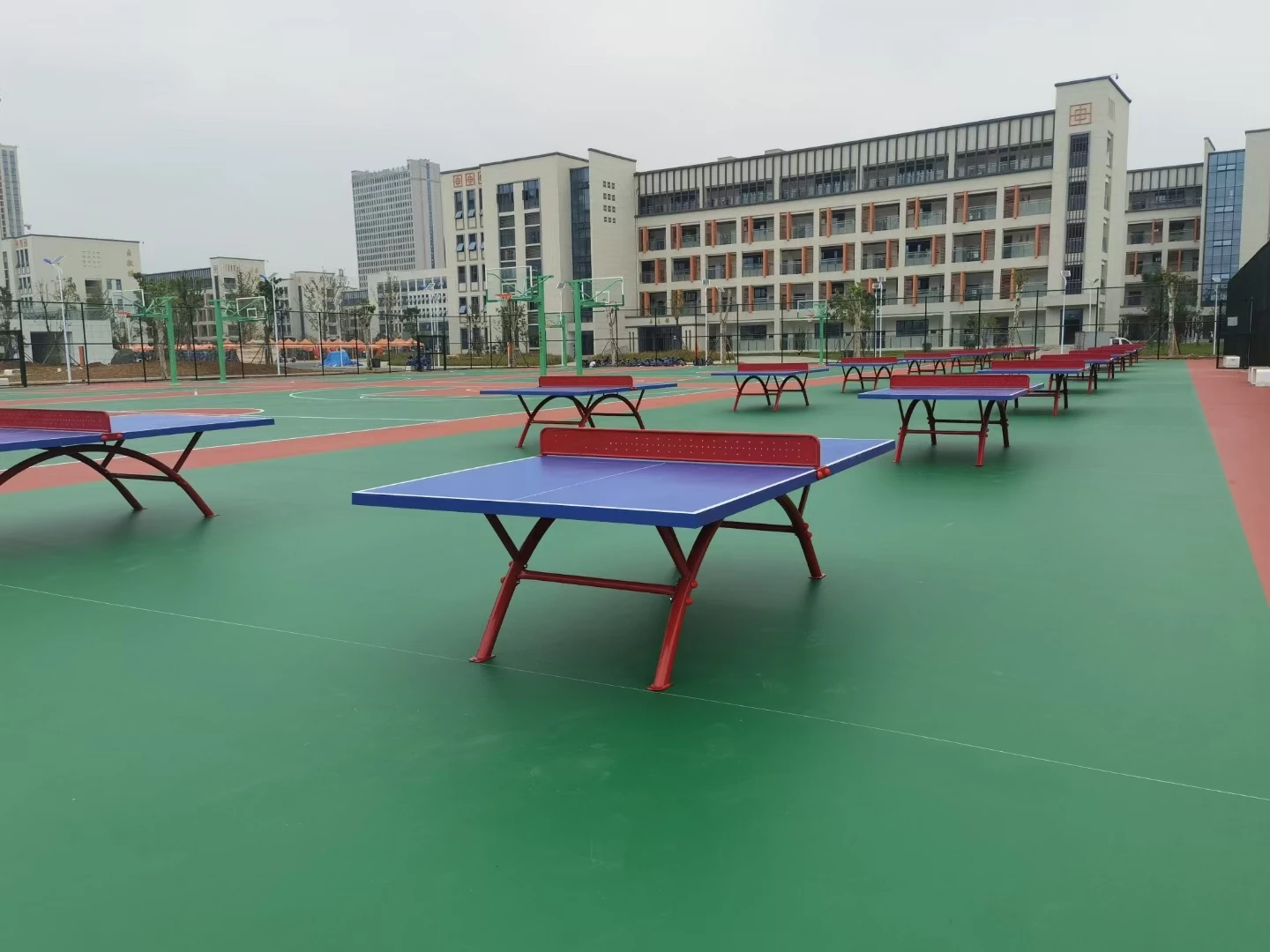 High Strength Fiberglass FRP GRP SMC Molded Table Tennis Table, Fiberglass Composite Plastic FRP GRP Panel Platform