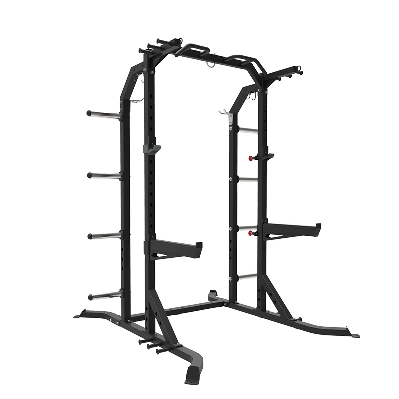 Factory Price Pull-ups Stretching Fitness Training Gym Adjustable Power Half Squat Rack