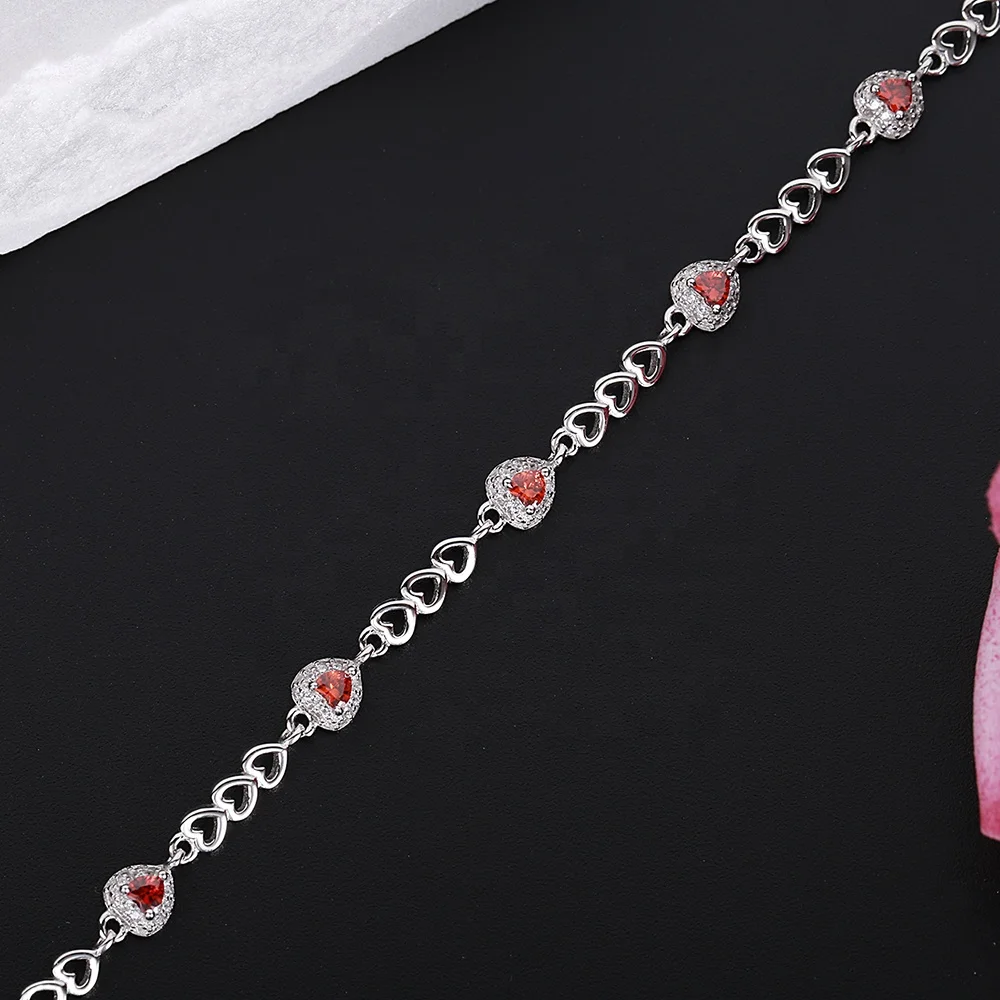 925 sterling silver Christian Cross hollow Religious chain Bracelet bracelet