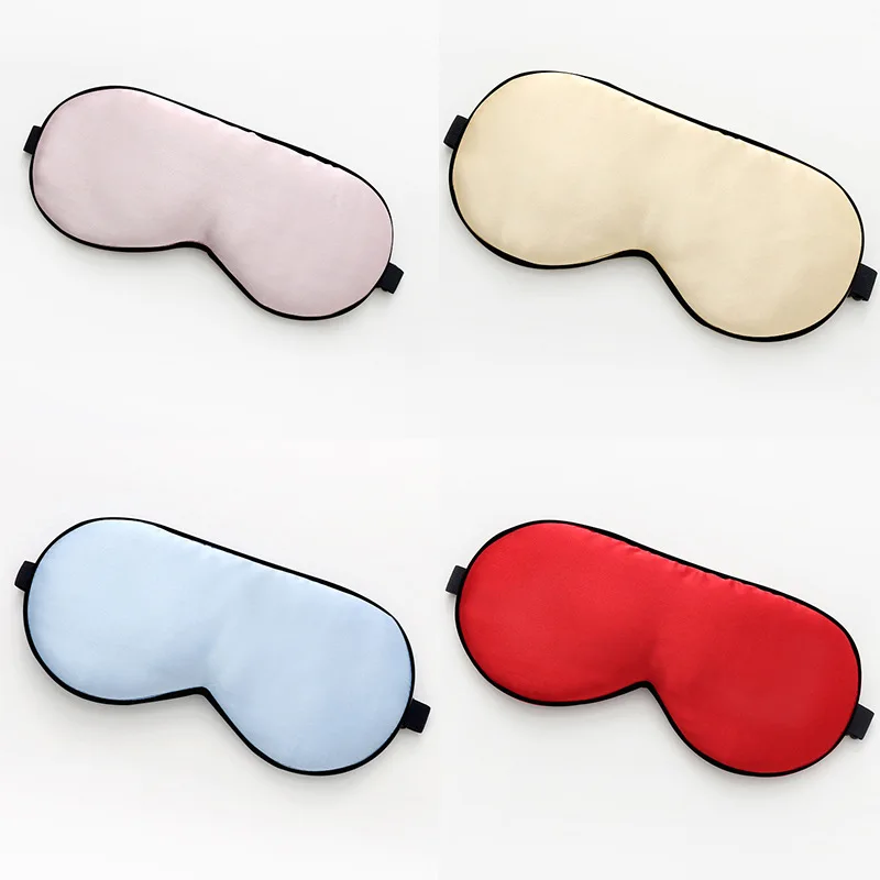 MOWIN Custom Logo Double-sided mulberry silk eye mask pure silk sleep eye mask