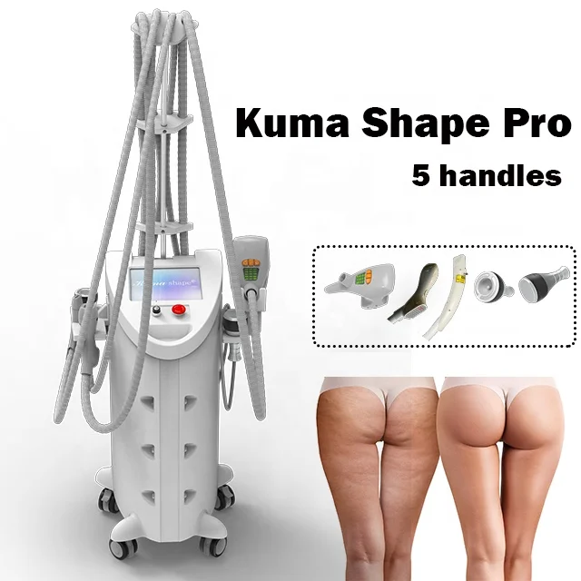 Factory Price 5 handles Kuma Shape Pro X Body Contour Butt Lift and Skin Tightening Ultrasound Cavitation Roller Massage Machine