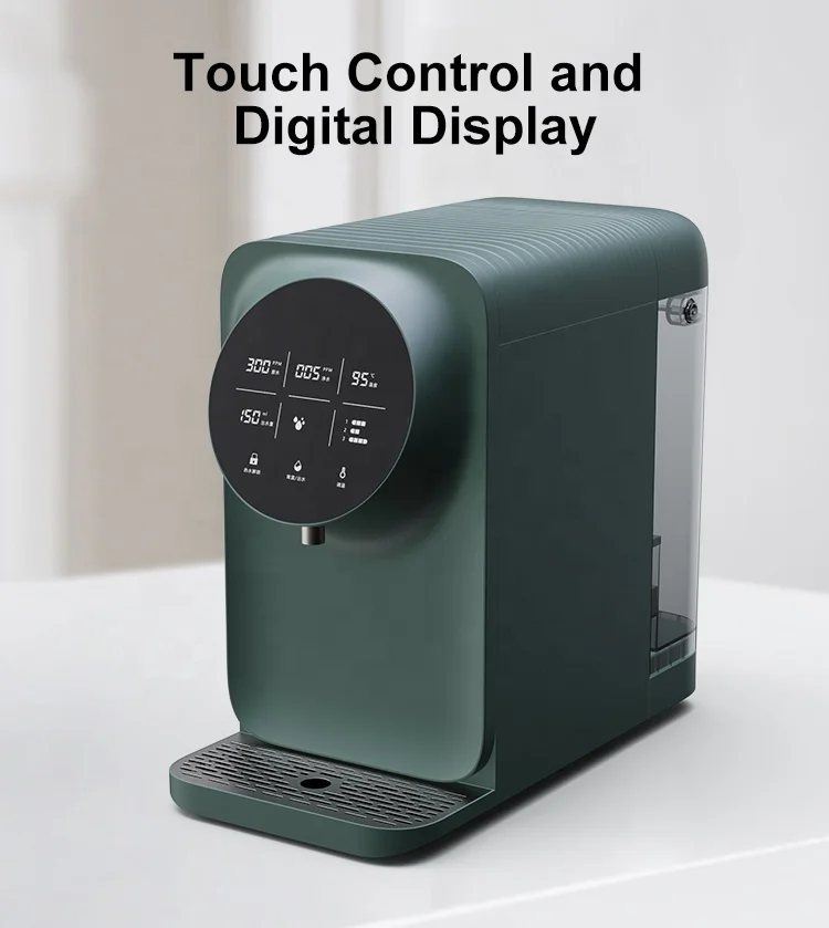 Installation free 7 stage reverse osmosis water filter system hot and cold ro water purifier