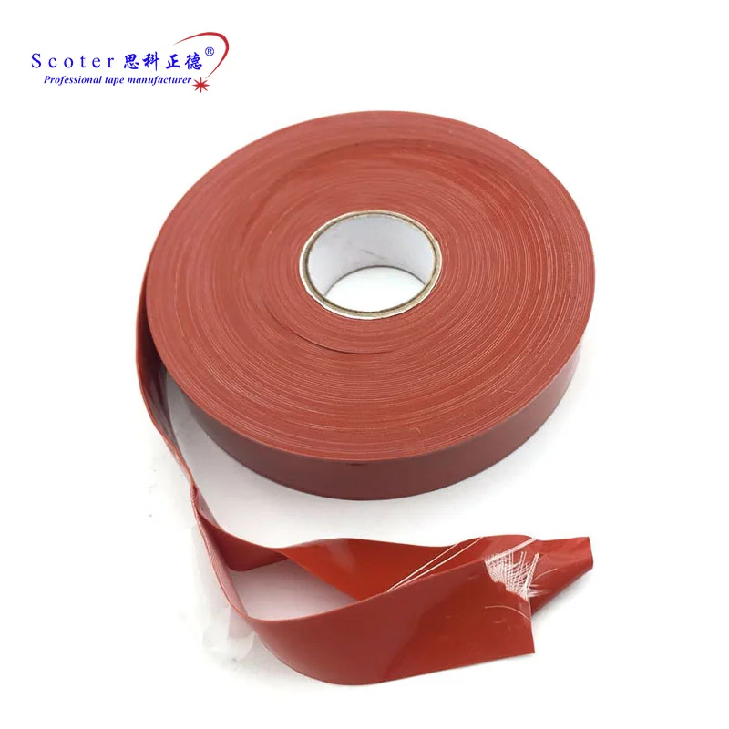 Good Chemical Stability Voltage Resistant Deformation Resistance Fiberglass Self Amalgamating Silicone Tape