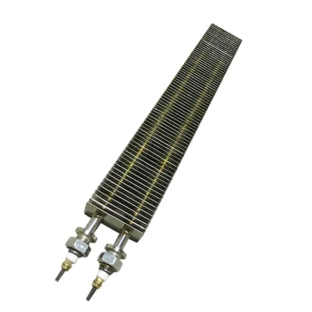 Advanced production process fin tube heater MgO fin air heater for oil heating