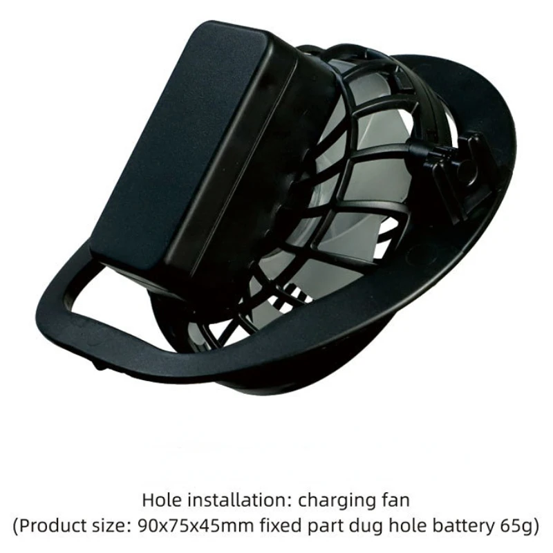 FF2714 Outdoor UV Protection Hiking Camping Bucket Hat Breathable Wide Brim Fishing Hat Solar USB Garden Beach Sun Hats with Fan