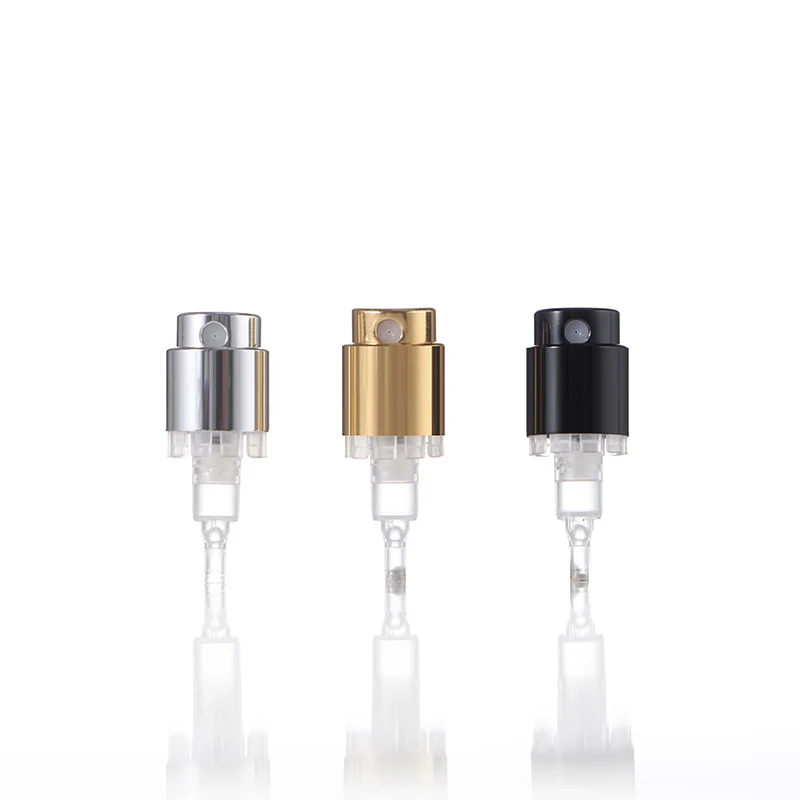 High Quality Aluminum Crimp Sprayer 11MM Plastic Spray Pump Crimp Fine Mist Sprayer