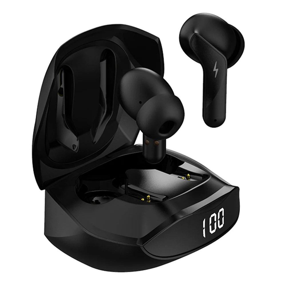 Stylish and unique design fully in-ear game wireless noise reduction and low delay headphones