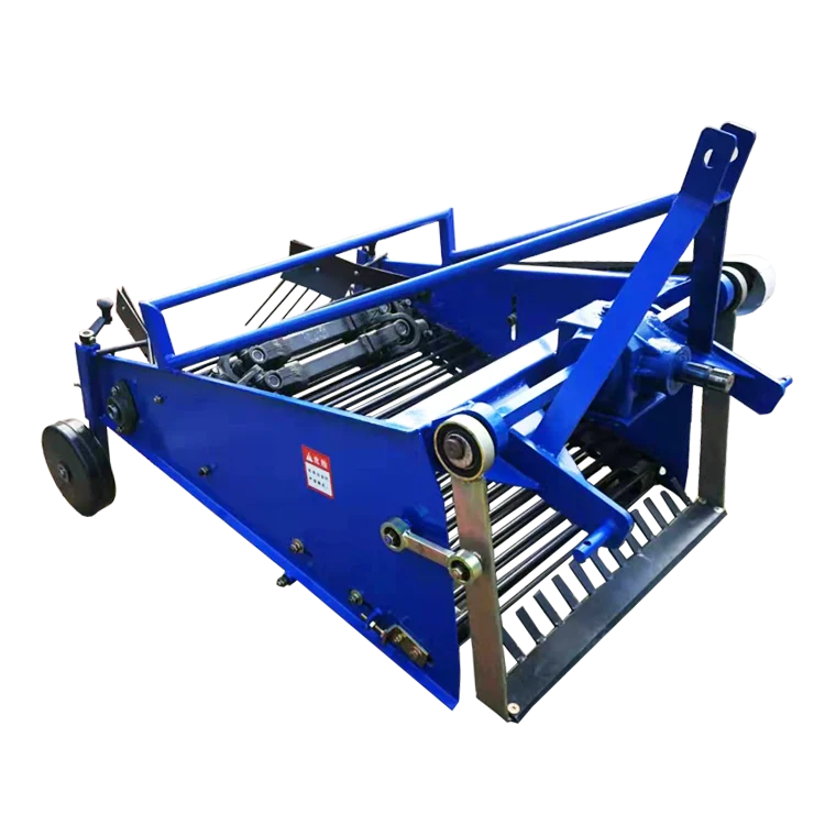 Mini small 3 point combine 2 rows garlic peanut onion carrot sweet potato harvester machine tractor for sale in india price