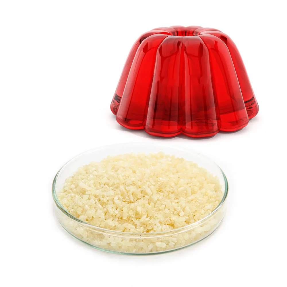 Gelatin powder Edible Chewing Gum Bases 200 Bloom Antioxidants Food Additives