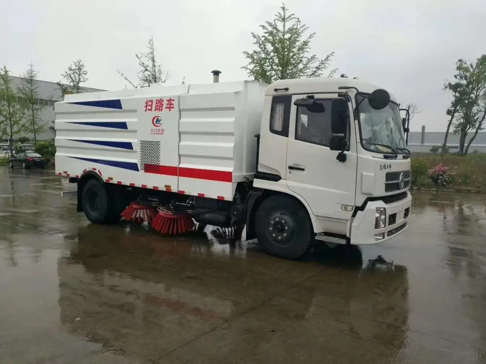 Hot-selling DFAC Tianjin high-quality road sweeper truck is suitable for all road surface cleaning