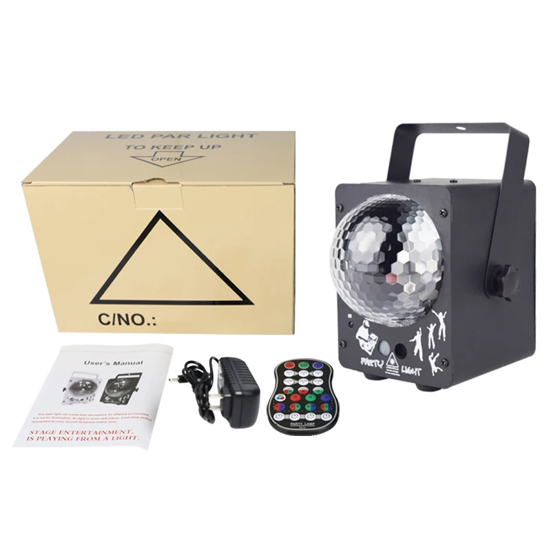 Factory EXW LED  Rgbw Disco Magic Ball Lamp  60 Patterns  Decorations AUTO Remote DJ  Beam Laser Stage Light For KTV Club Bar