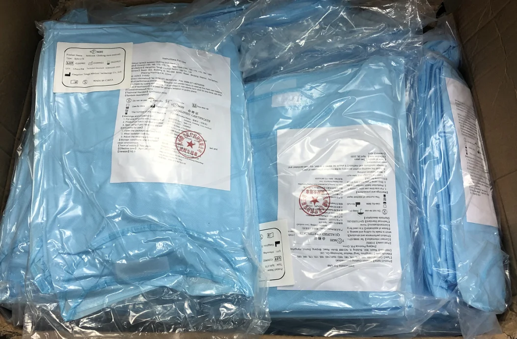  Одноразовый изоляционный костюм RTS с резьбовым покрытием для ротовой полости рабочая одежда медицинский Халат медицинской