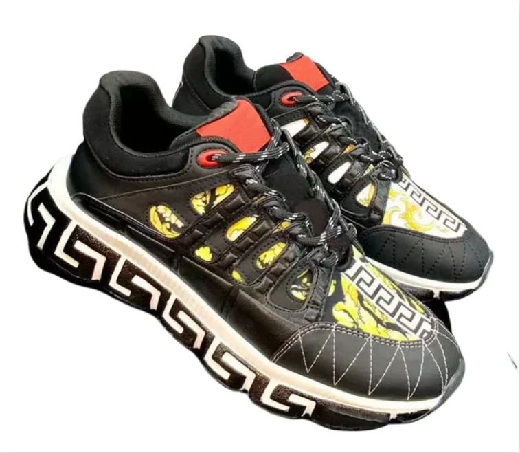 2024 Wholesale customized logo Top High Wedge Luxury Trainers Women Sneakers Designer Men Running Shoes Brand Sport Sneakers