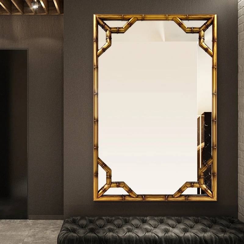 Luxurious Decorative Mirror Classical Wall Mirror Polyurethane large mirror