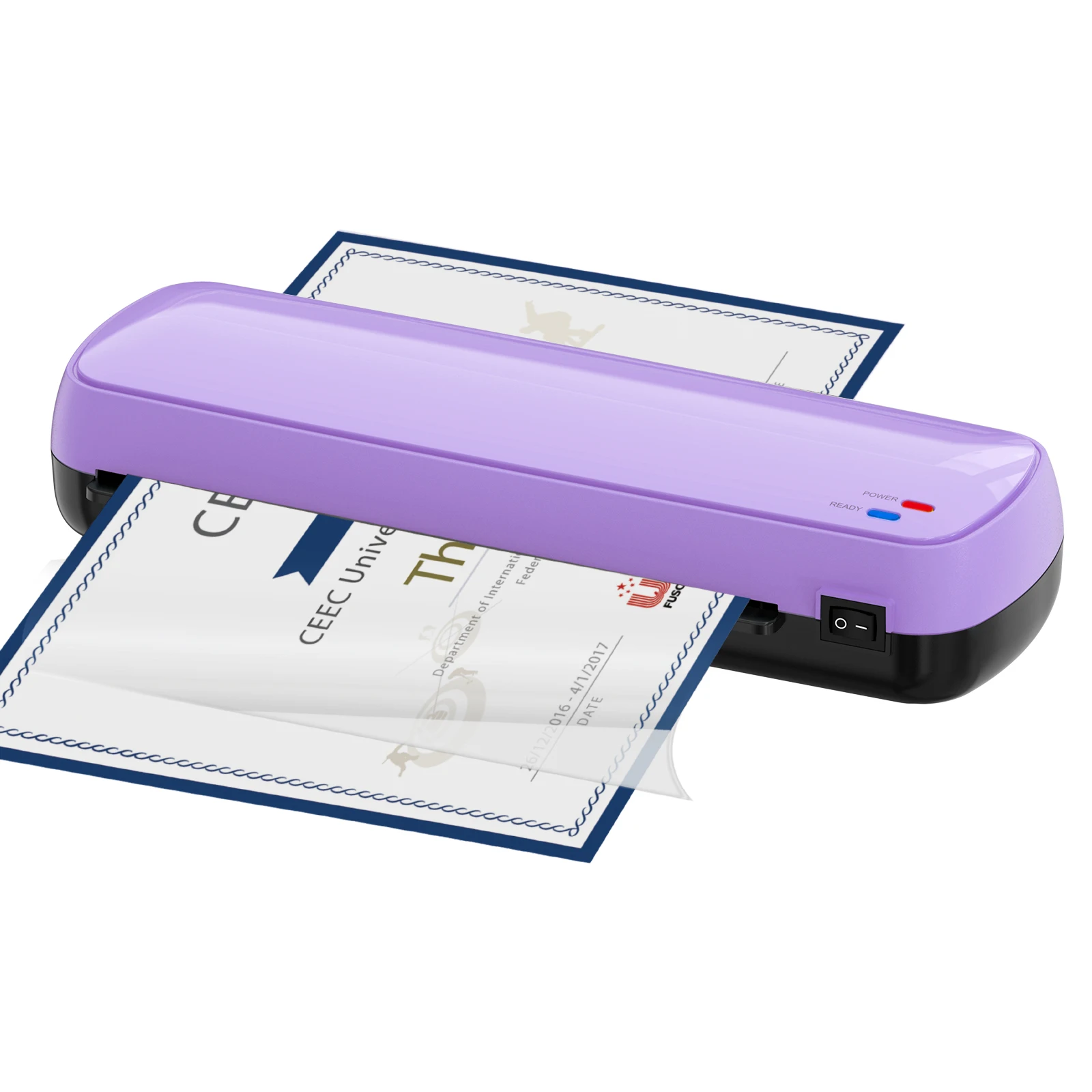 LM2001 mini A4 Laminator 9 Inch Portable Laminating Machine Thermal Lamination Machine
